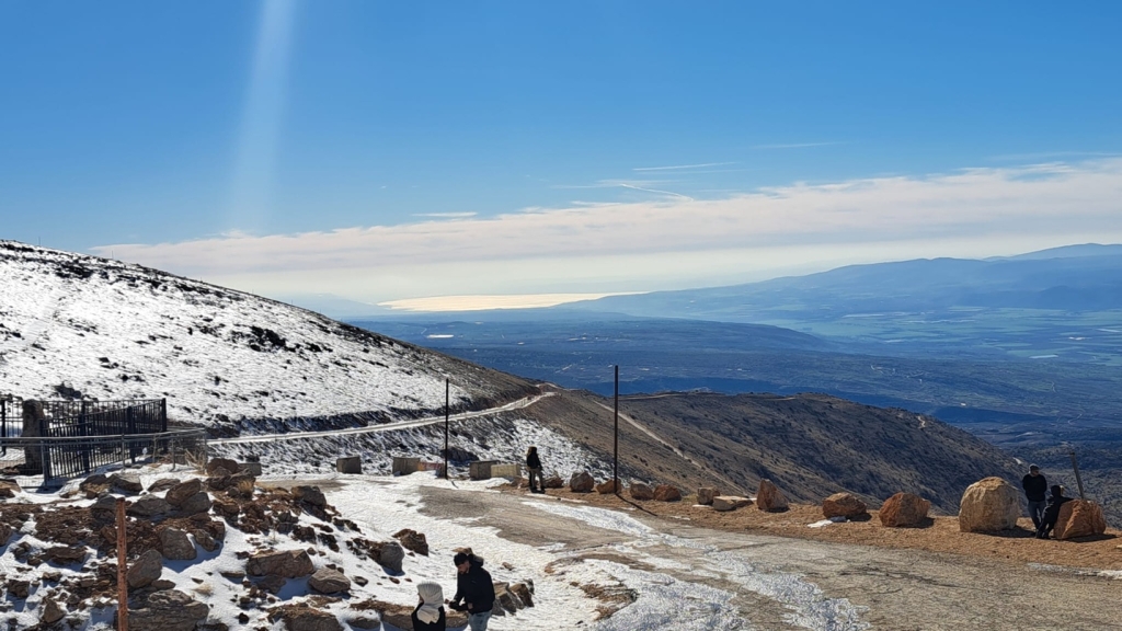 לראות את הכנרת מהחרמון