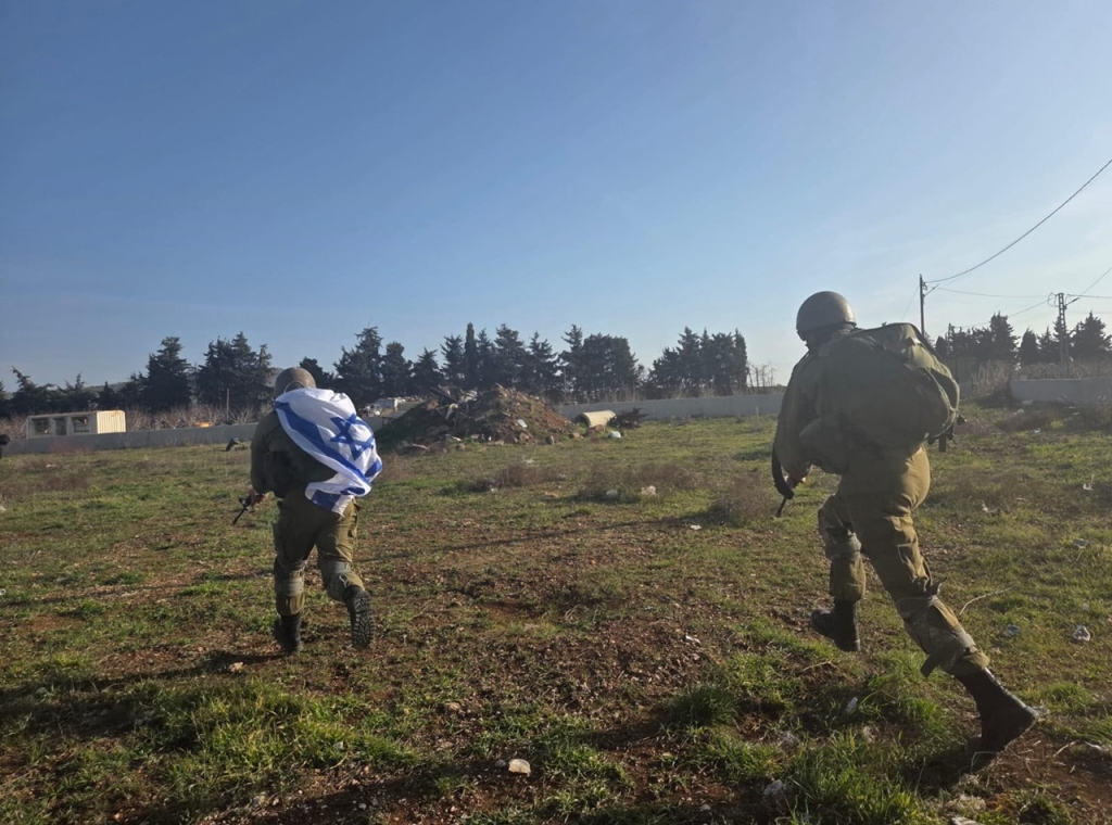 לוחמי מילואים מכפרי הדרוזים ברמת הגולן