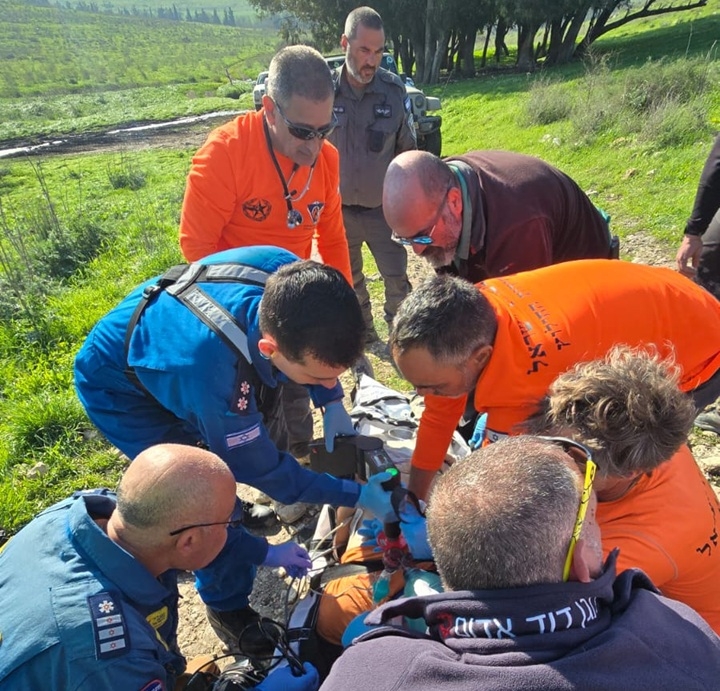 רוכב אופניים מת בלב השטח במגידו