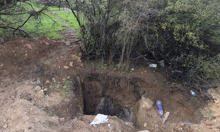 שודדי עתיקות נתפסו חופרים במערת קבורה בסמוך לנביא שועיב