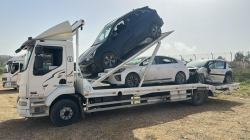 עשרות כלי רכב גנובים שאותרו בשטחי איו