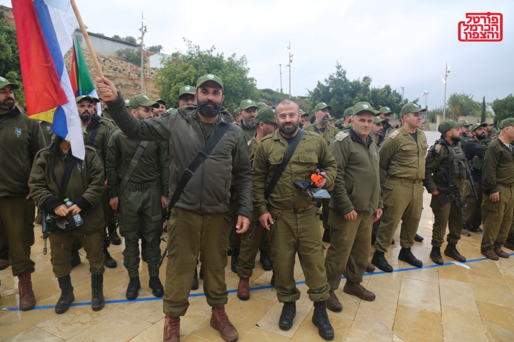 סאלח גאנם ועלאא סעד לוחמי מילואים