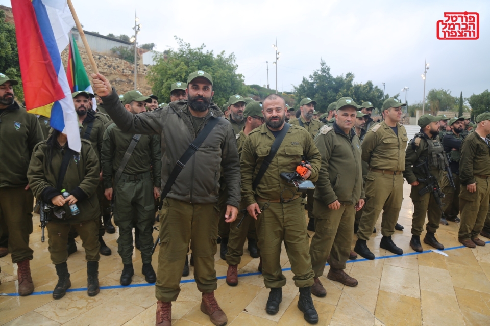 סאלח גאנם ועלאא סעד לוחמי מילואים