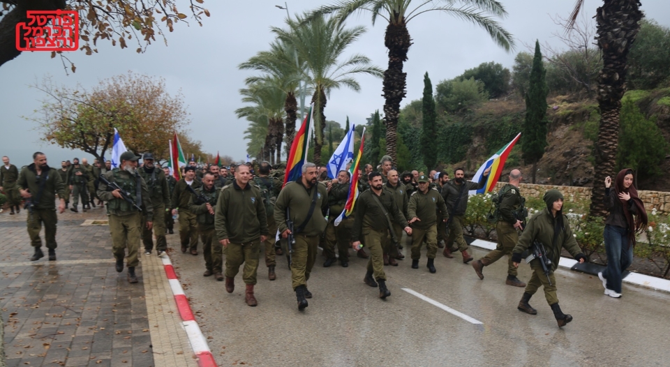 גדוד חרבות הגליל להגיע לפני האויב