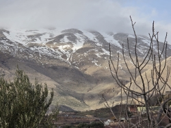 מבט להר החרמון ממצלמת סלמאן אבו רוכן