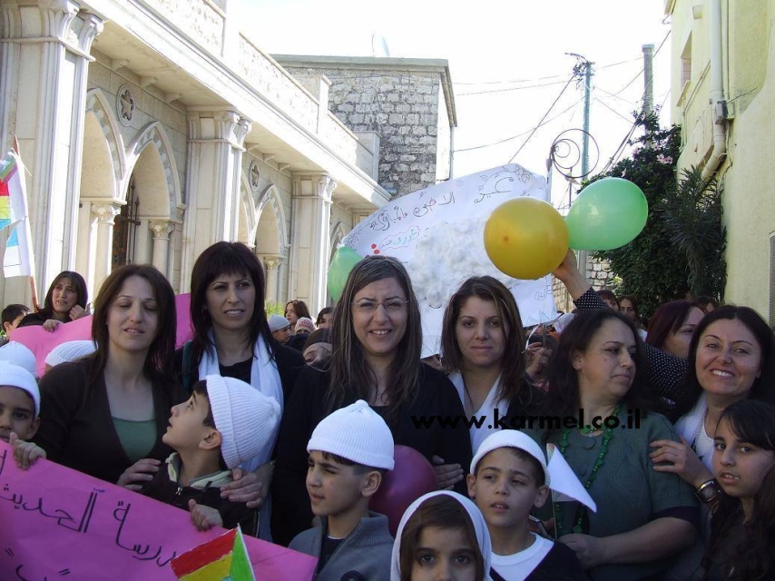 תלמידים והורים בביקור דתי