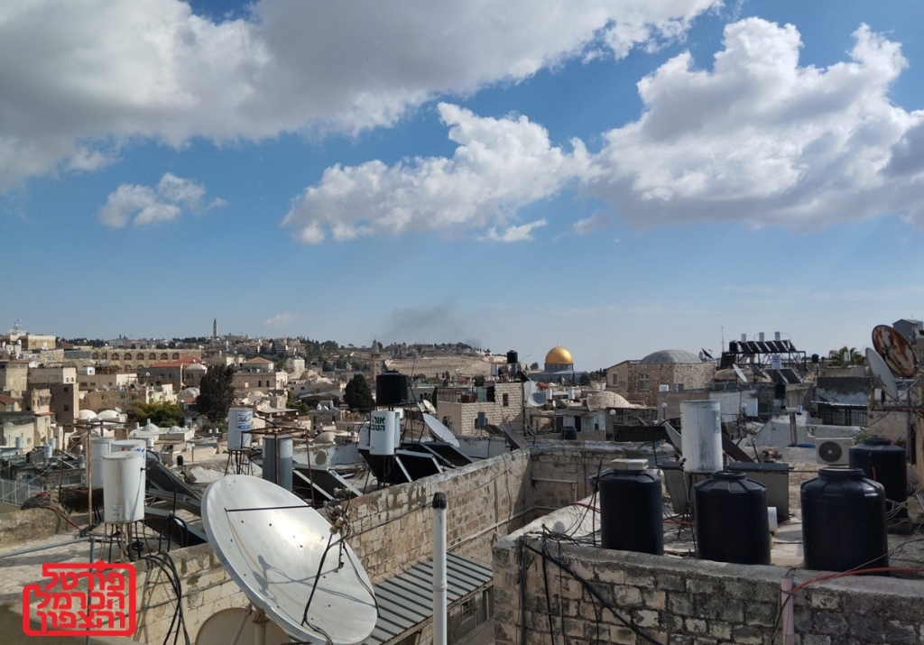 ירושלים העתיקה מבט למסגד אלאקצא