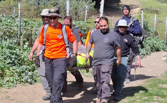 חילוץ רודף חילוץ של מטיילים