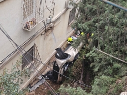 שתי נפגעות חולצו מרכב שהדרדר למדרון