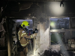 שריפה בגן ילדים באליפלט