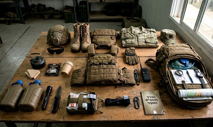 ציוד טקטי לצבא שכל מתגייס חייב להכיר