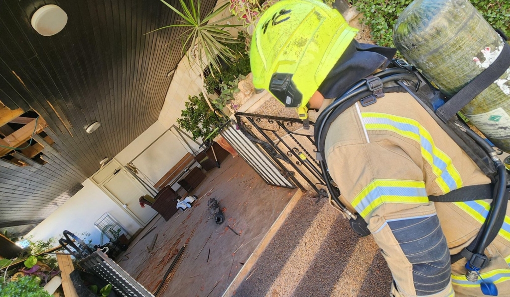 שברי יירוט נפלו על בית באיכסאל