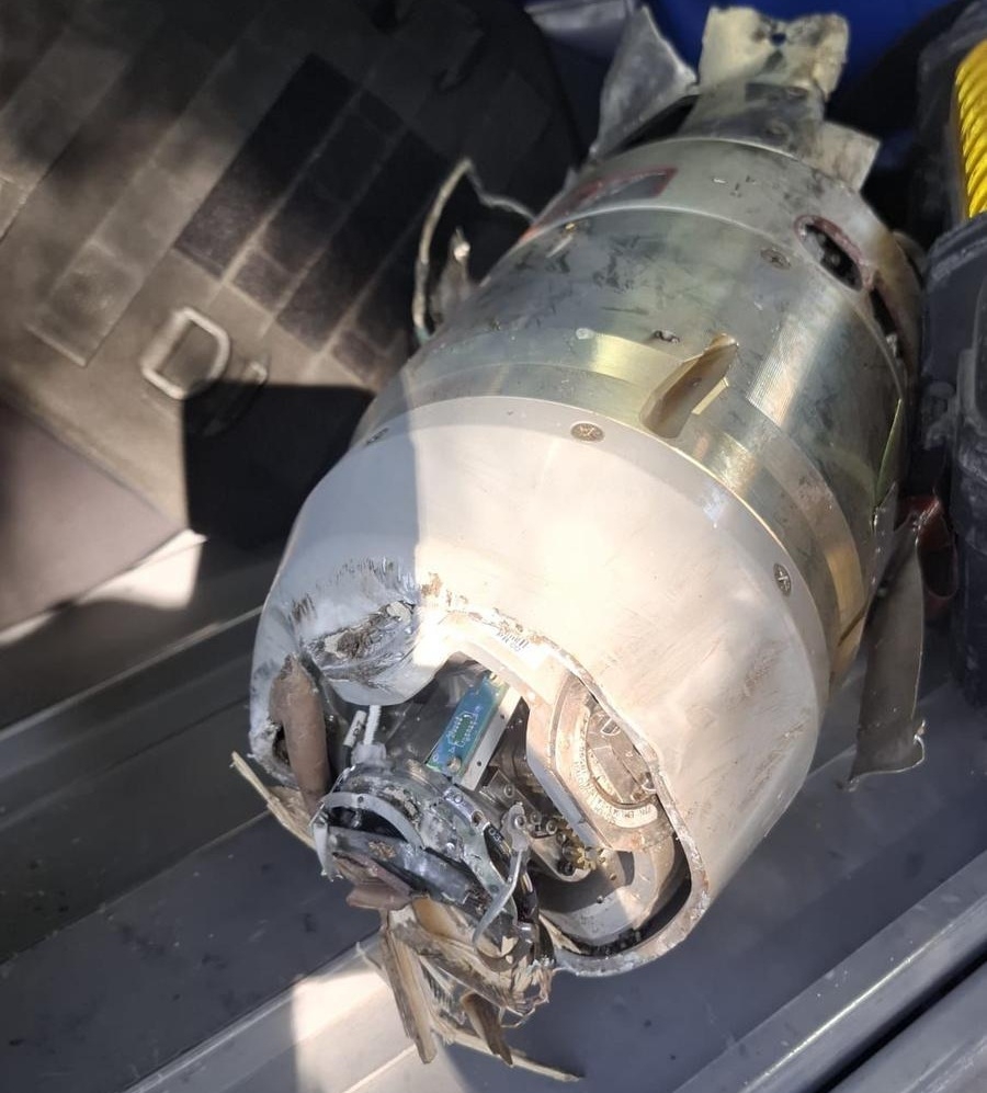 שבר מיירט נפל בעין העמק