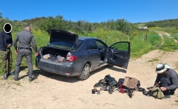 בזמן אזעקות שודדי עתיקות נתפסו בחורבה ליד מחלף אליקים