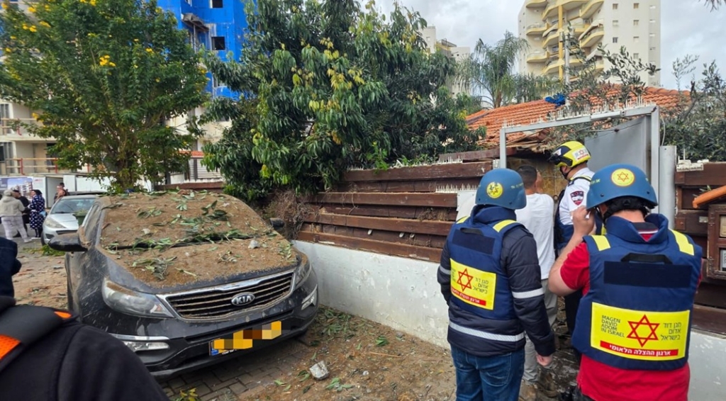 פגיעה ישירה במרכז ישראל