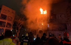 115 פצועים בפגיעות ישירות בערד ובדימונה