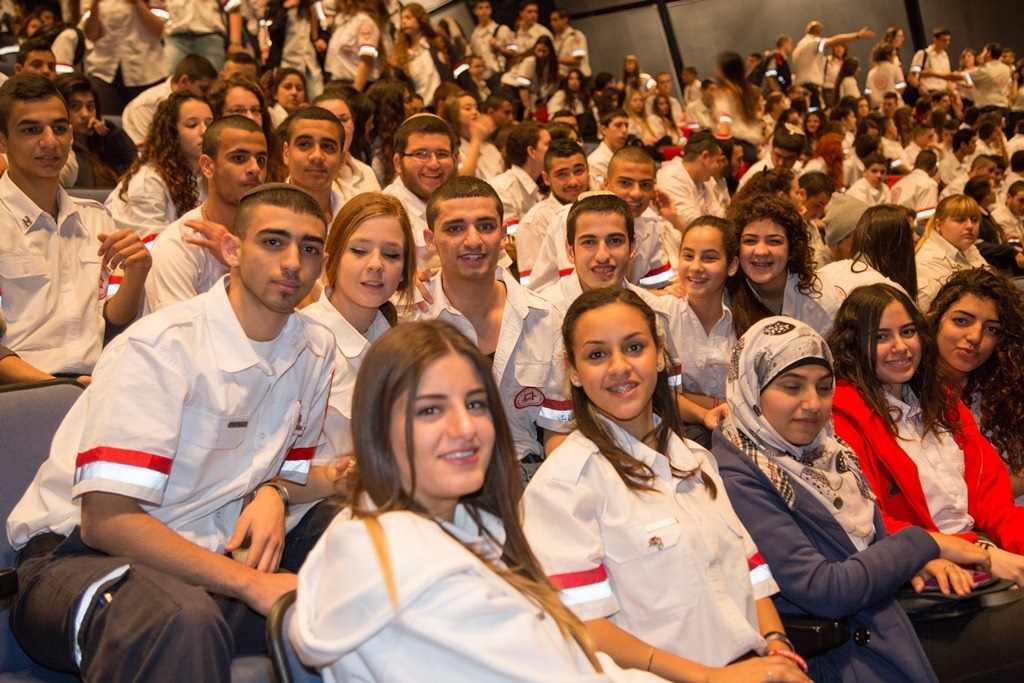 מתנדבי נוער במד"א ב-2015