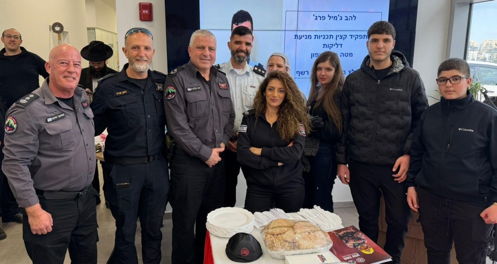 רשף ג'מיל פרג' מפקד ולוחם אש מוערך