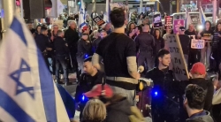 המחאה בחיפה הסתיימה במעצר