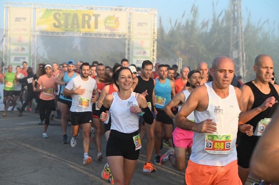 רצים במרוץ העגור