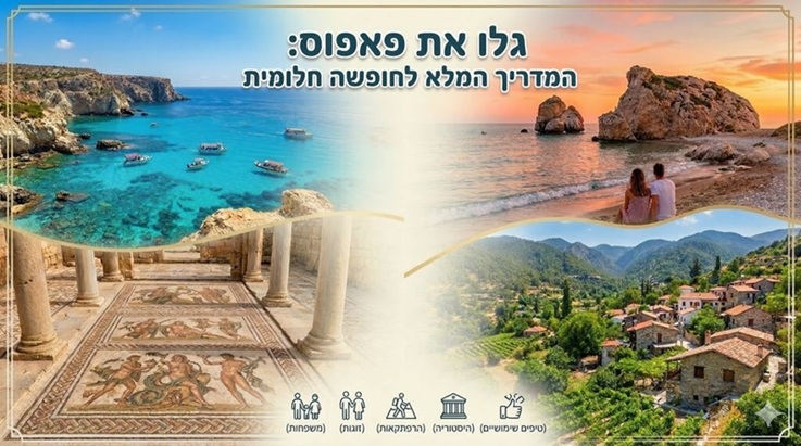 קפריסין: יעד הנופש האולטימטיבי לישראלים