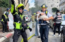 תמונה מזירת נפילה בפתח תקווה