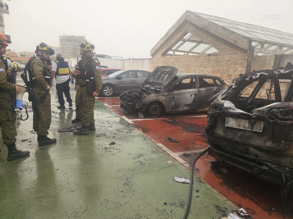 זירת הנפילות בקרית אתא