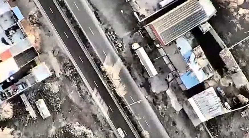  חיל האוויר השמיד משאית טילים בליסטיים באיראן