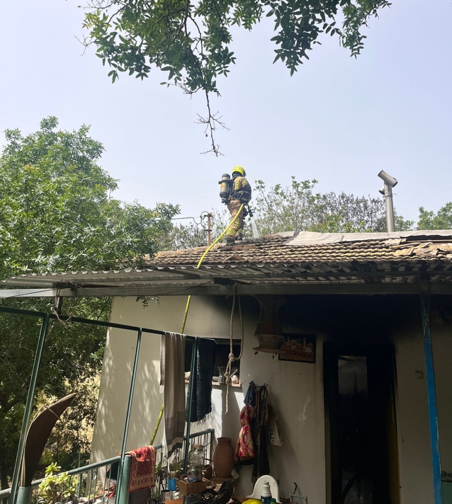 שריפה בית בקרית טבעון ובית בחיפה