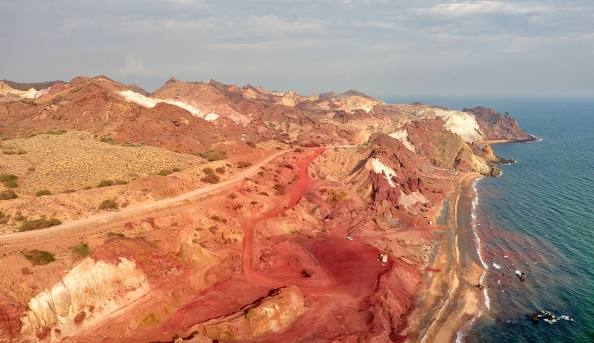 מצר הורמוז אי באיראן