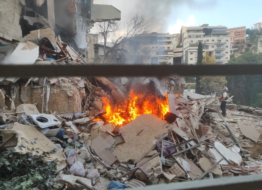 פגיעה ישירה בבית במרחב חיפה