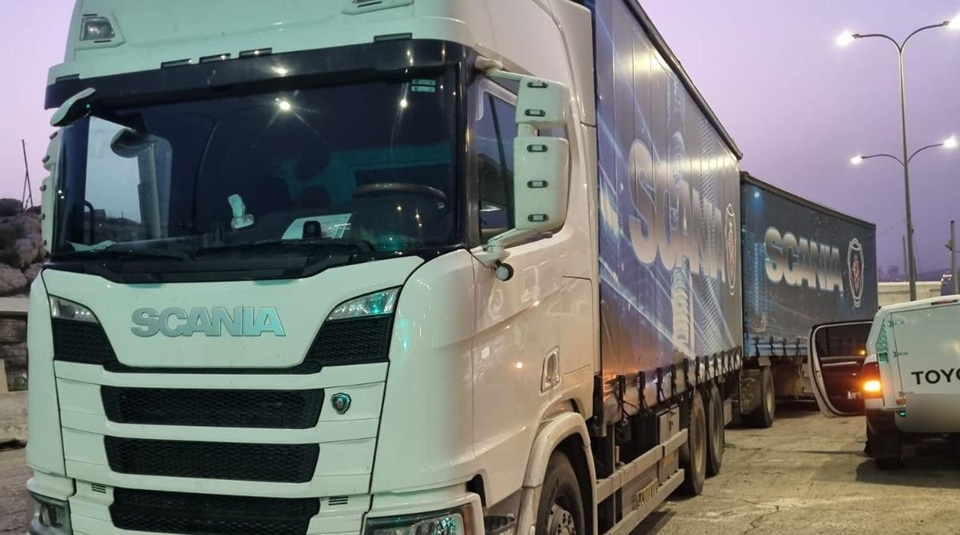 סוכל ניסיון הברחה של 20 טונות גבינה לשטח ישראל