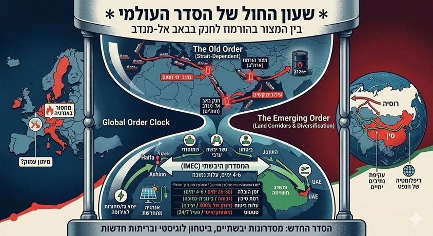 שעון החול של הסדר העולמי בין המצור בהורמוז לחנק בבאב אל-מנדב