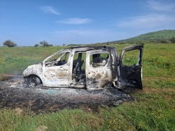 ארבעה חשודים נעצרו בחשד להצתת כלי רכב באזור עין זיוון