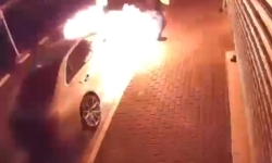 מילאו דלק בתחנת דלק במגאר והציתו רכב בטבריה