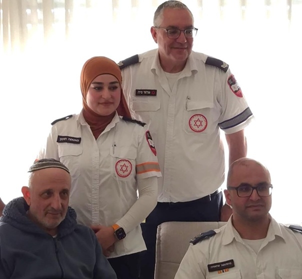 הצוות שהחזיר את אשר לחיים תחת טילים