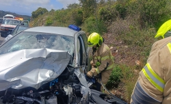 ארבעה פצועים בתאונת דרכים סמוך לבית אורן