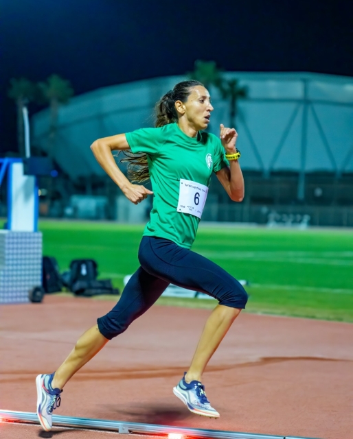 כרוואן חלבי קבלאן אלופת ישראל ב-5,000 מטר