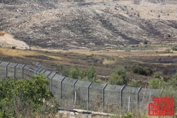 חלוצי הבשן קשרו את עצמם לגדר הגבול עם סוריה