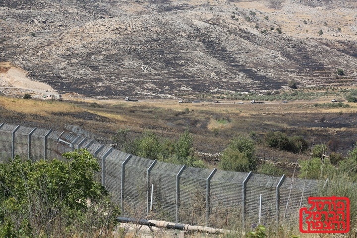 חלוצי הבשן קשרו את עצמם לגדר הגבול עם סוריה