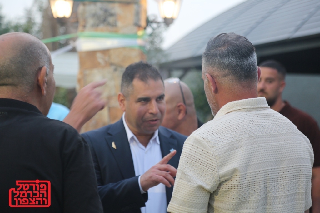 ח"כ אושר שקלים בא לעוספיה לתמוך