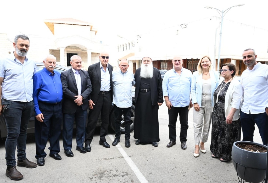 ארנון בר דוד נפגש עם מנהיגי העדה הדרוזית בגליל