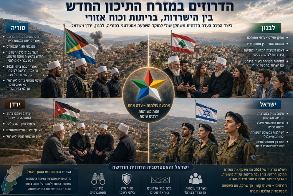 הדרוזים במזרח התיכון החדש