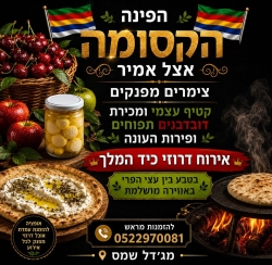 מתחילים קטיף עצמי בגולן בפינה הקסומה אצל אמיר