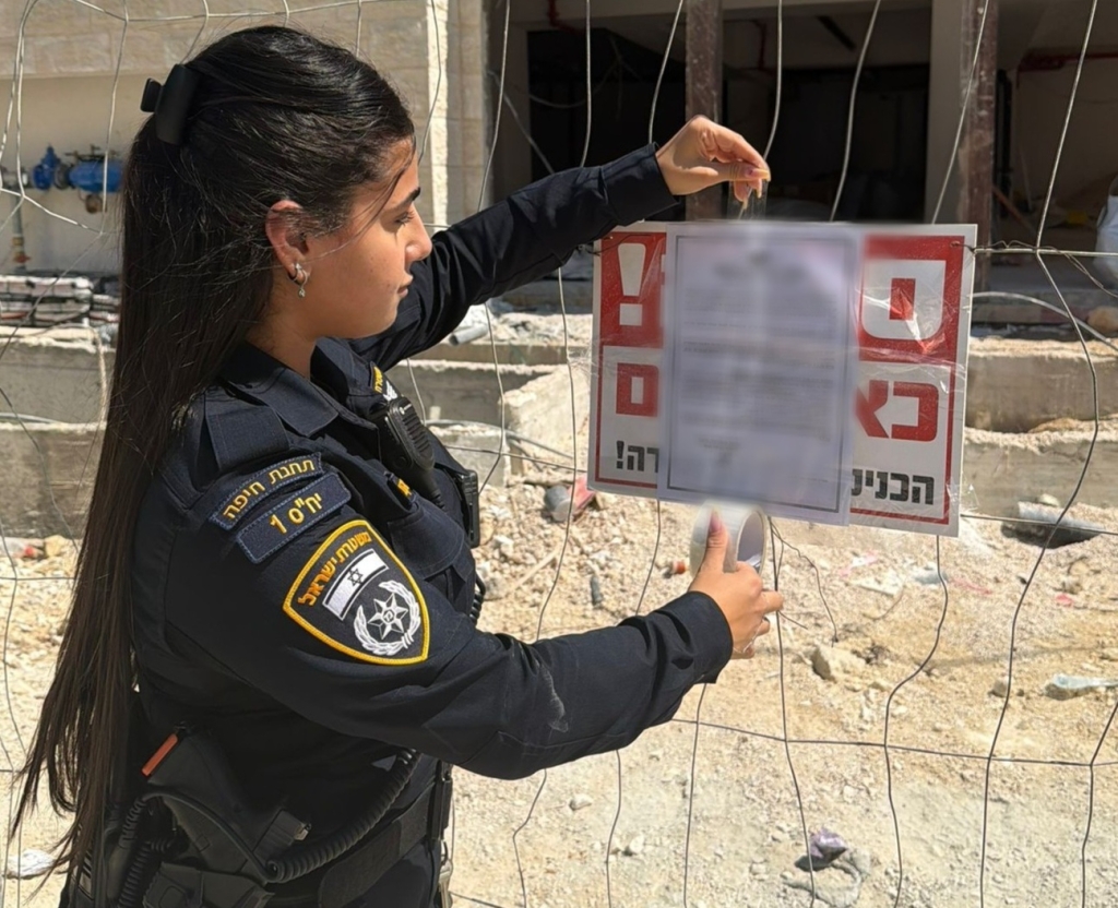 אתר בנייה בחיפה נסגר בצו מפקד המחוז