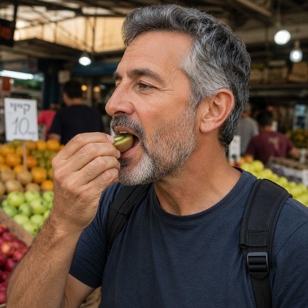 הפרי ששלח גבר לבית חולים