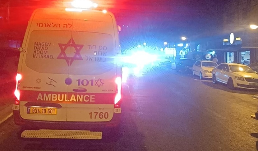 הולך רגל נפגע מרכב בחיפה