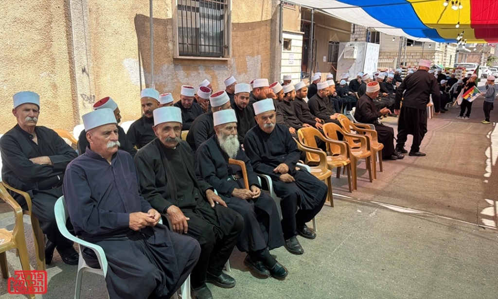 הפוגה מהמלחמה הדרוזים מציינים את חג נביא אלח'דר בבוקעתה