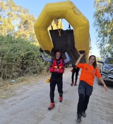 נמשכים הסריקות אחרי הנערות שנסחפו בנהר הירדן