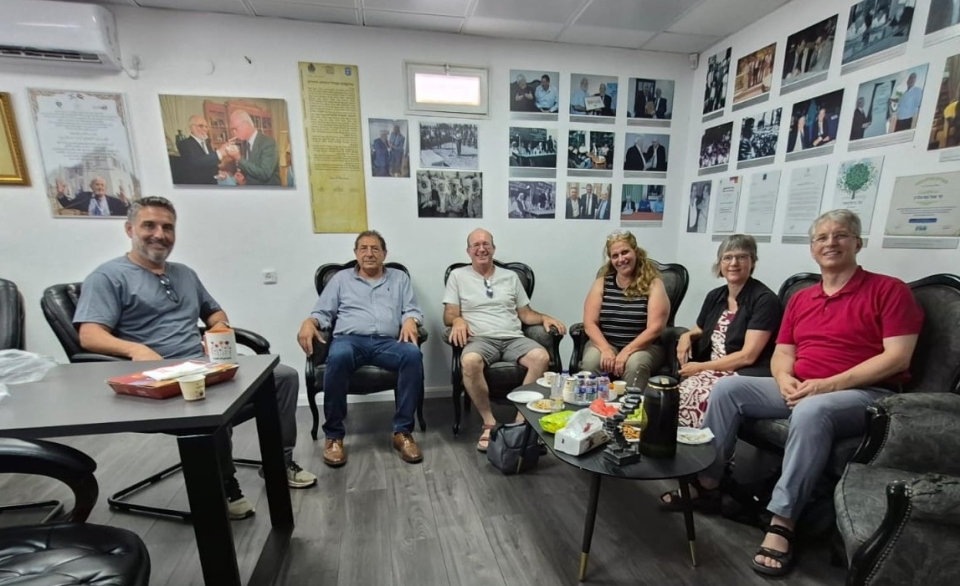 אוליבר זובל ראש הכנסיה הלות'רנית בירושלים במגידו ובדליה